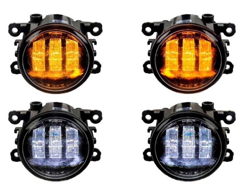 Противотуманные фары Рено Меган 2 светодиодные