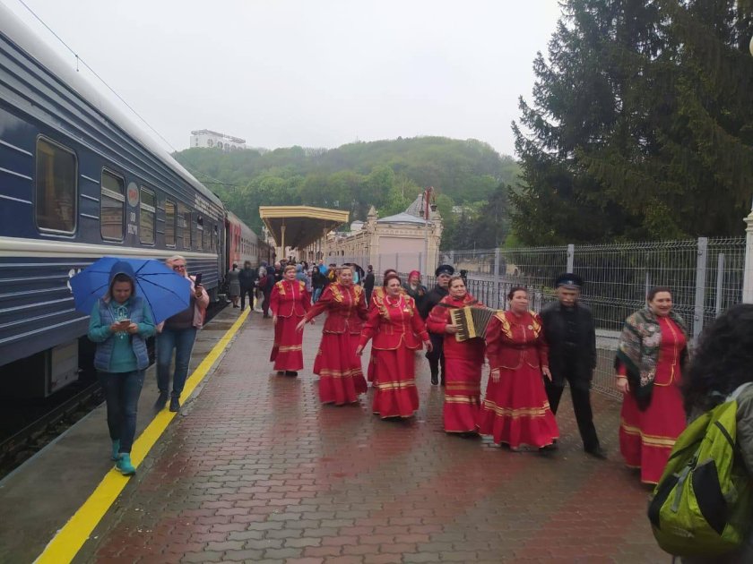 Туристический поезд РЖД «Жемчужина Кавказа»