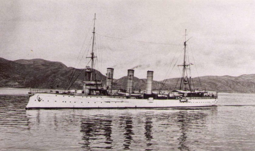 Крейсер Кёнигсберг 1915