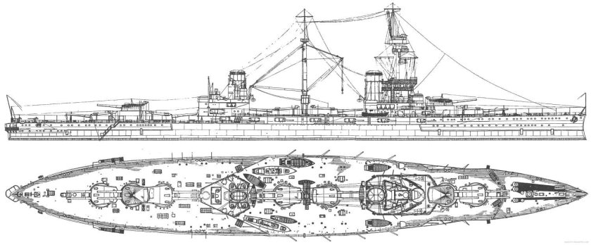 Линкор HMS "Agincourt"