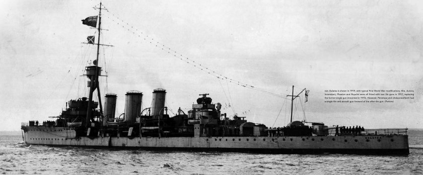 Крейсер Аретуза 1914