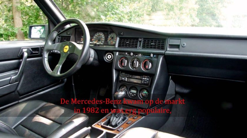 Мерседес 190е салон