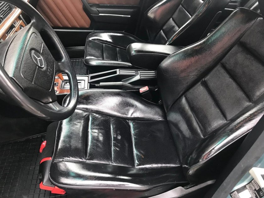 Mercedes w190 салон кожаный