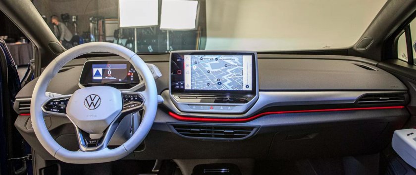 Volkswagen ID.4 2022 фото салона