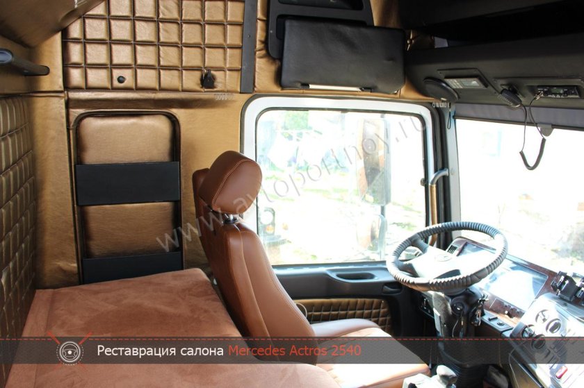 Мерседес 814 салон