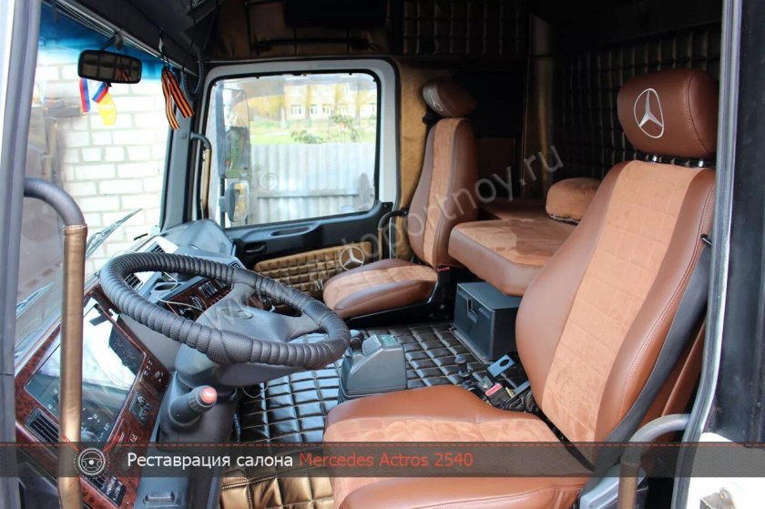 Mercedes Actros 2540 салон