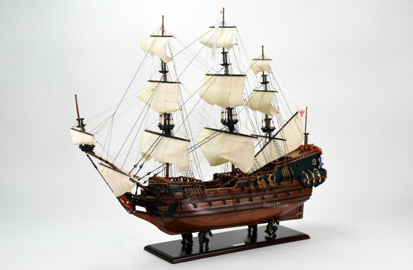 Первый русский парусный корабль Фредерик