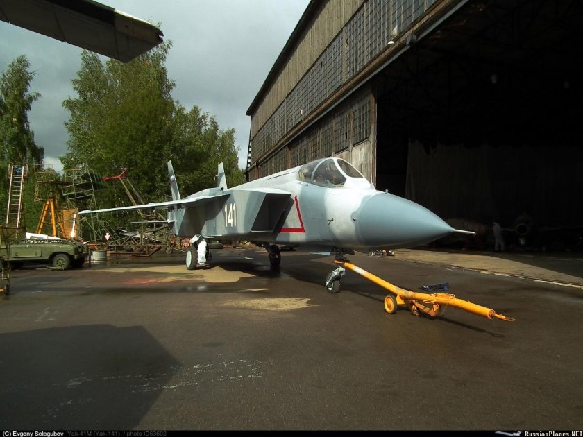 Як-141 в музее Монино
