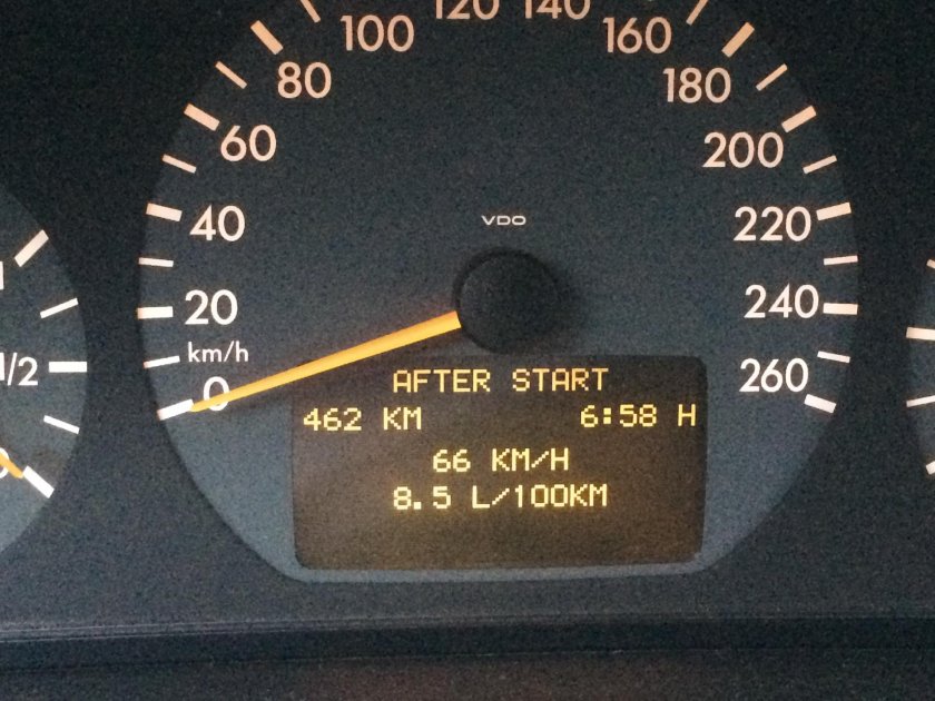 Mercedes w210 расход топлива