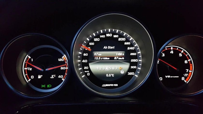 G63 AMG расход топлива