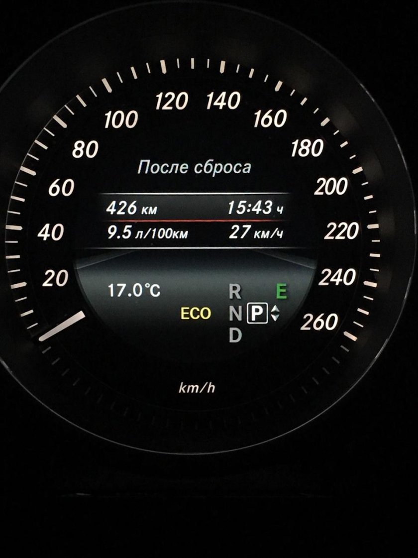 Мерседес е200 расход топлива