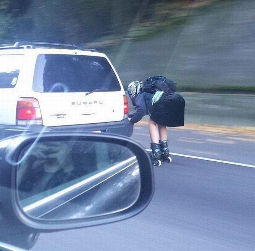 Приколы на дорогах