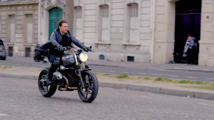 Мотоцикл Тома Круза в фильме миссия невыполнима 2