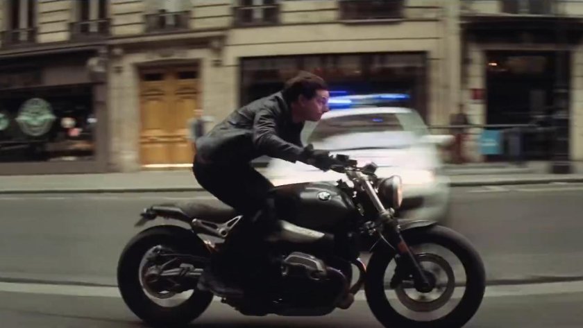 Том Круз на мотоцикле миссия невыполнима 2