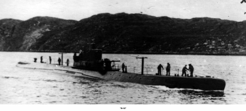 Подводная лодка л-15 (Капитан 3 ранга комаров в.и.)