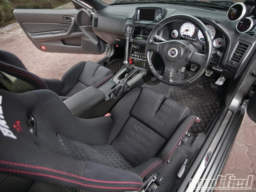 Nissan Skyline GTR r34 салон