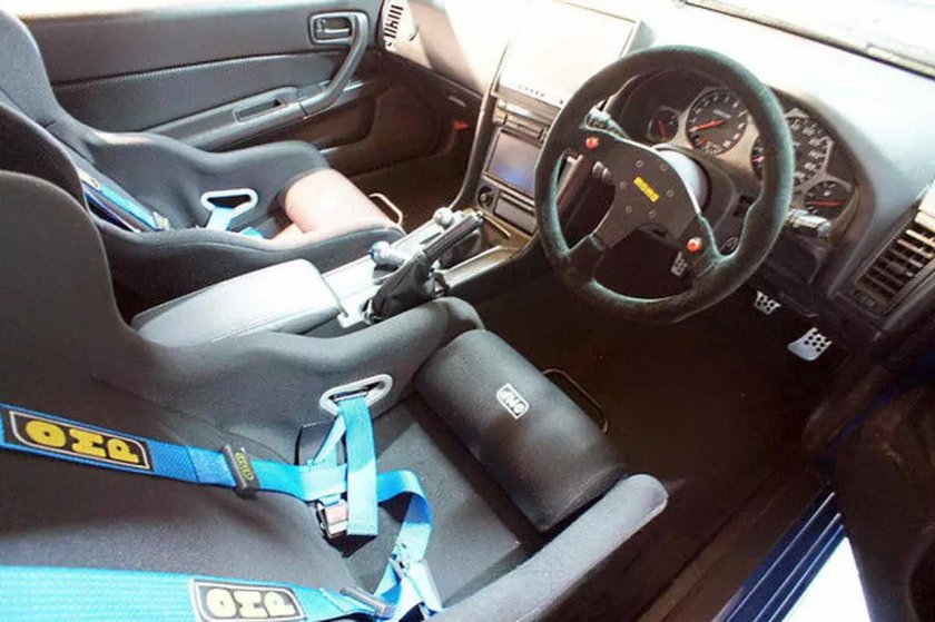 Nissan Skyline r34 Форсаж салон