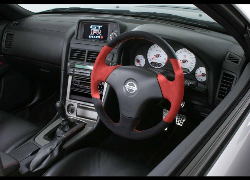 Nissan GTR r34 салон