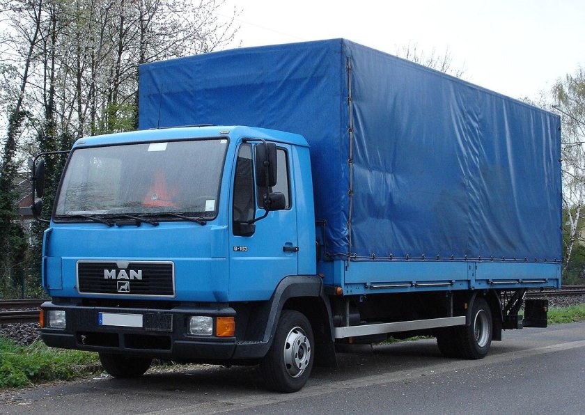 Машина man l2000