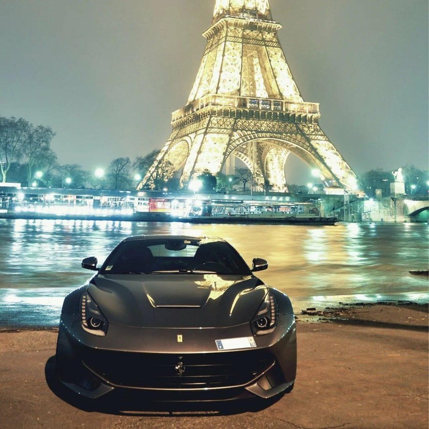 Машины в Париже