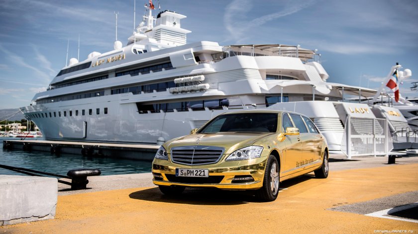 Мерседес яхта Майбах