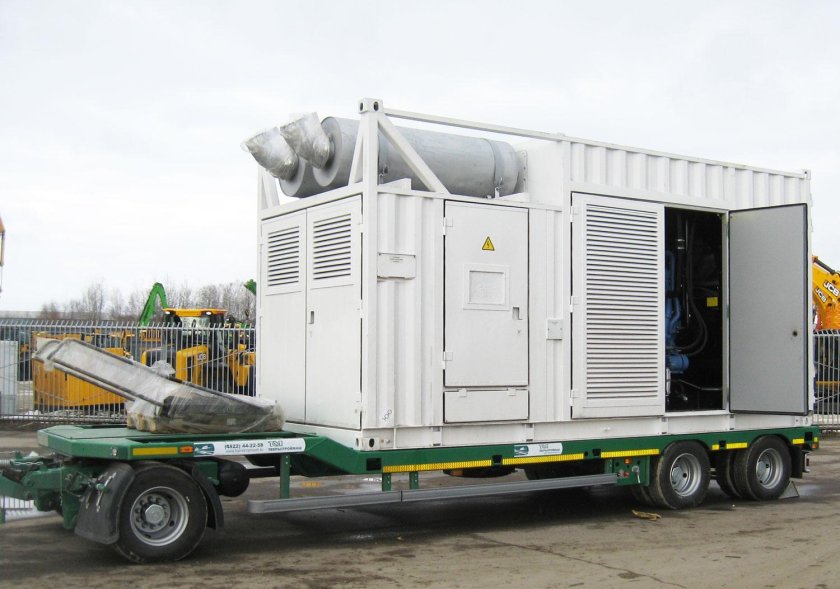 Передвижная дизель-генераторная станция КАМАЗ