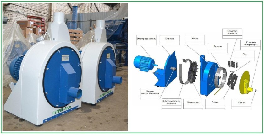 Дробилка пневматическая молотковая ДПМ