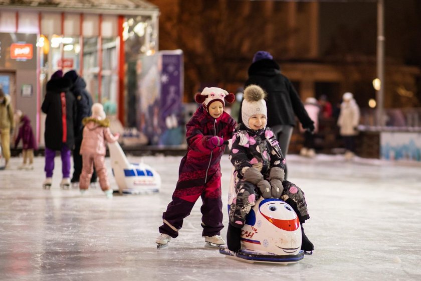 Детский каток ВДНХ