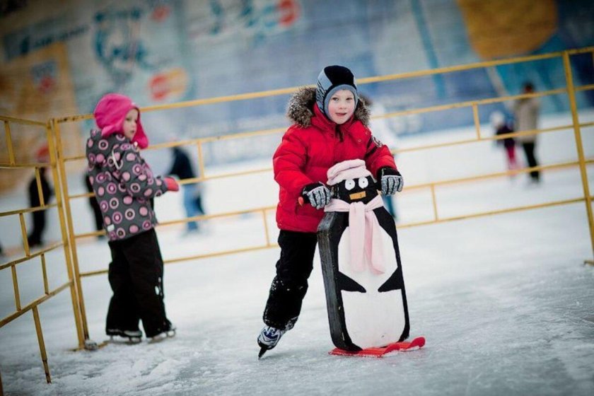 Дети на коньках