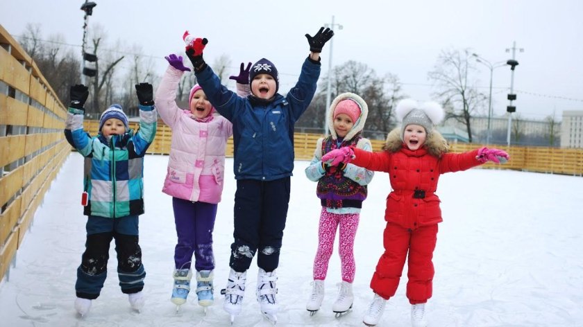 Дети на коньках
