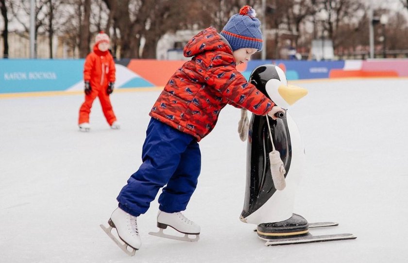 Каток парк Горького детский каток