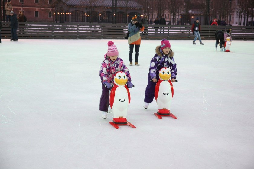 Помощники фигуриста каток новая Голландия