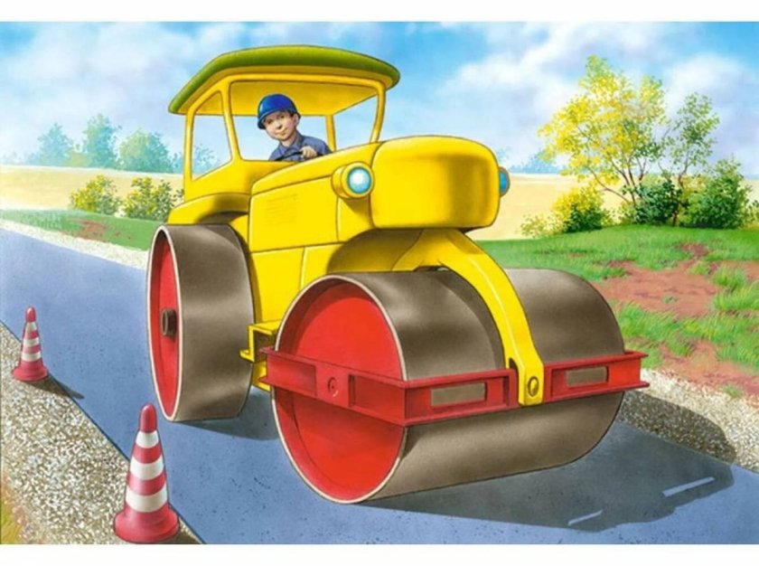 Каток асфальтовый