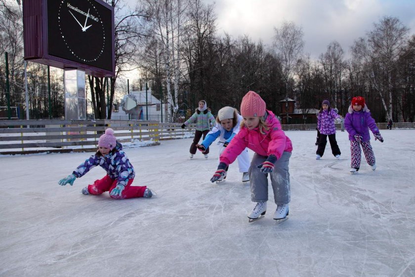 Парк Измайлово каток