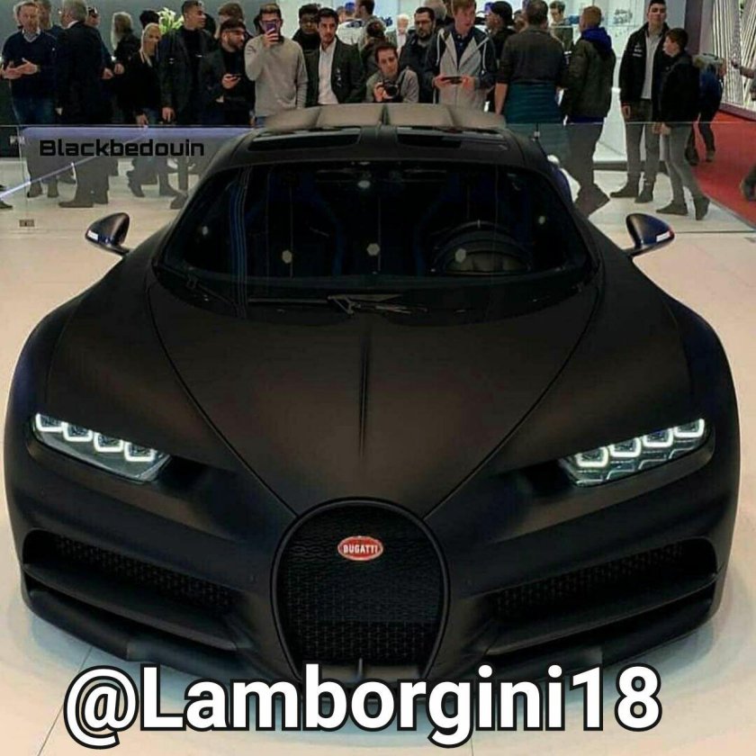 Bugatti Chiron Noir