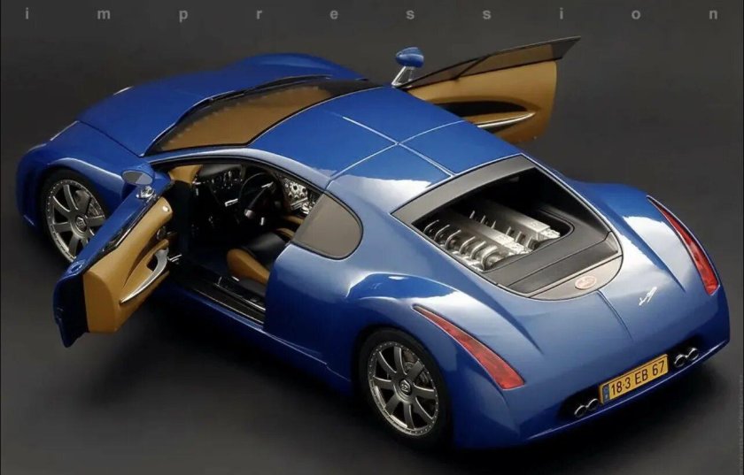 Концепт Bugatti Chiron 1999