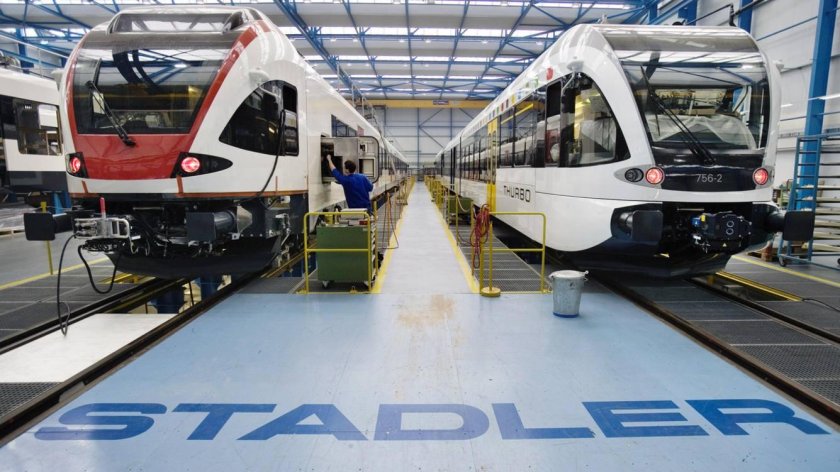 Швейцарский поезд Штадлер