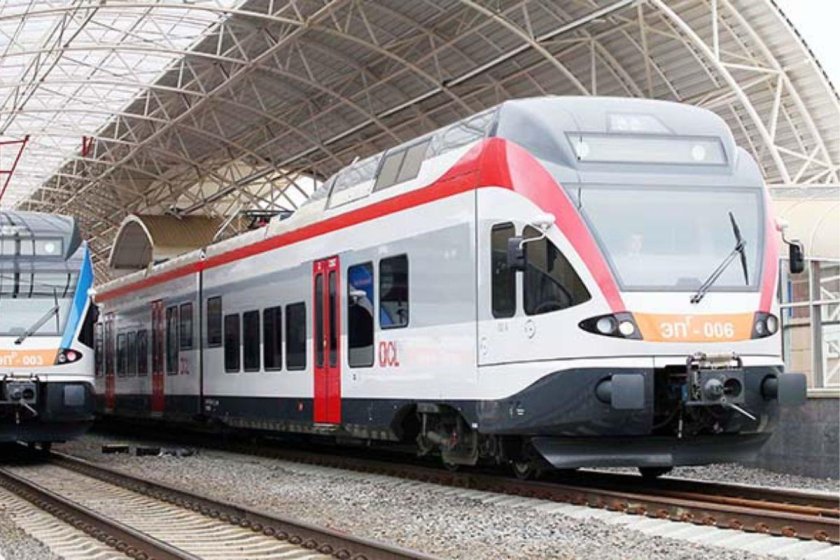 Электропоезд Штадлер Минск