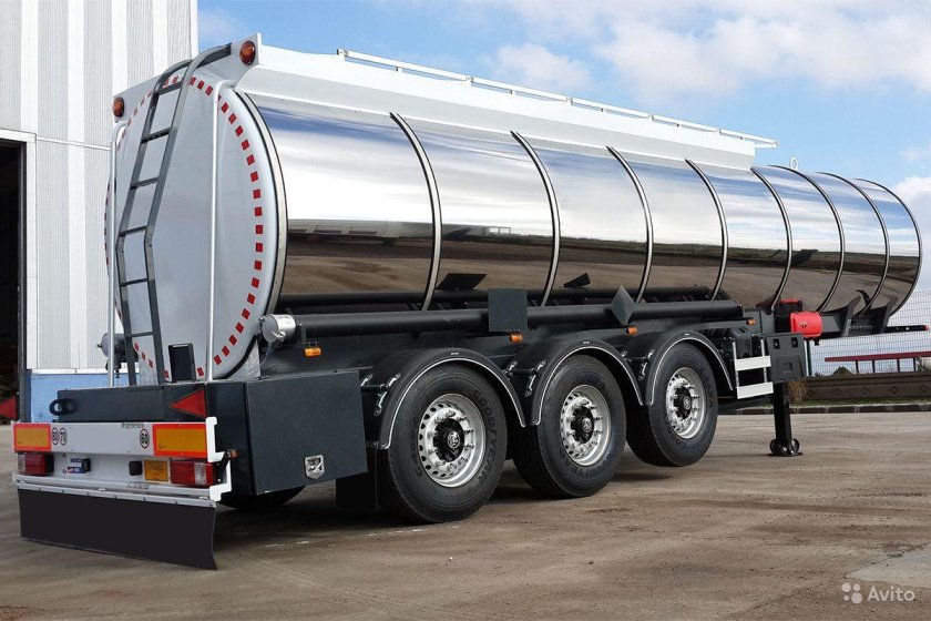 Вольво полуприцеп бочка