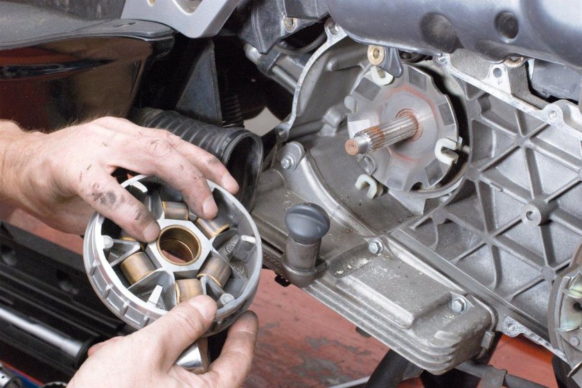 Смазка для вариатора скутера