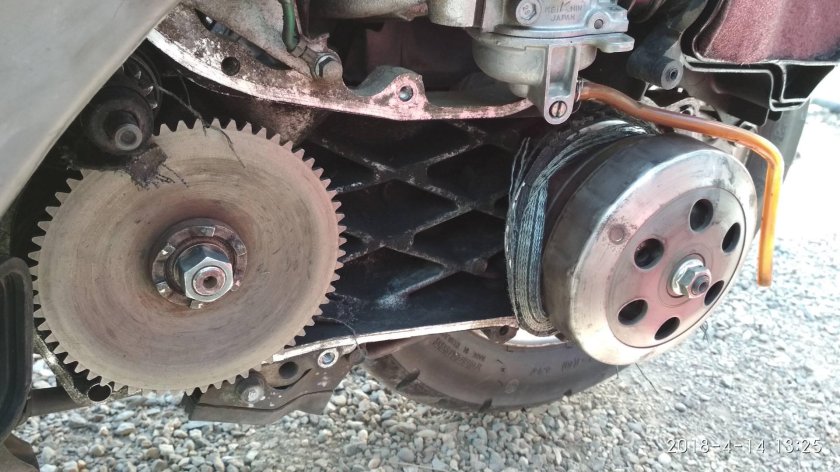 Ремень вариатора на скутер 80 кубов