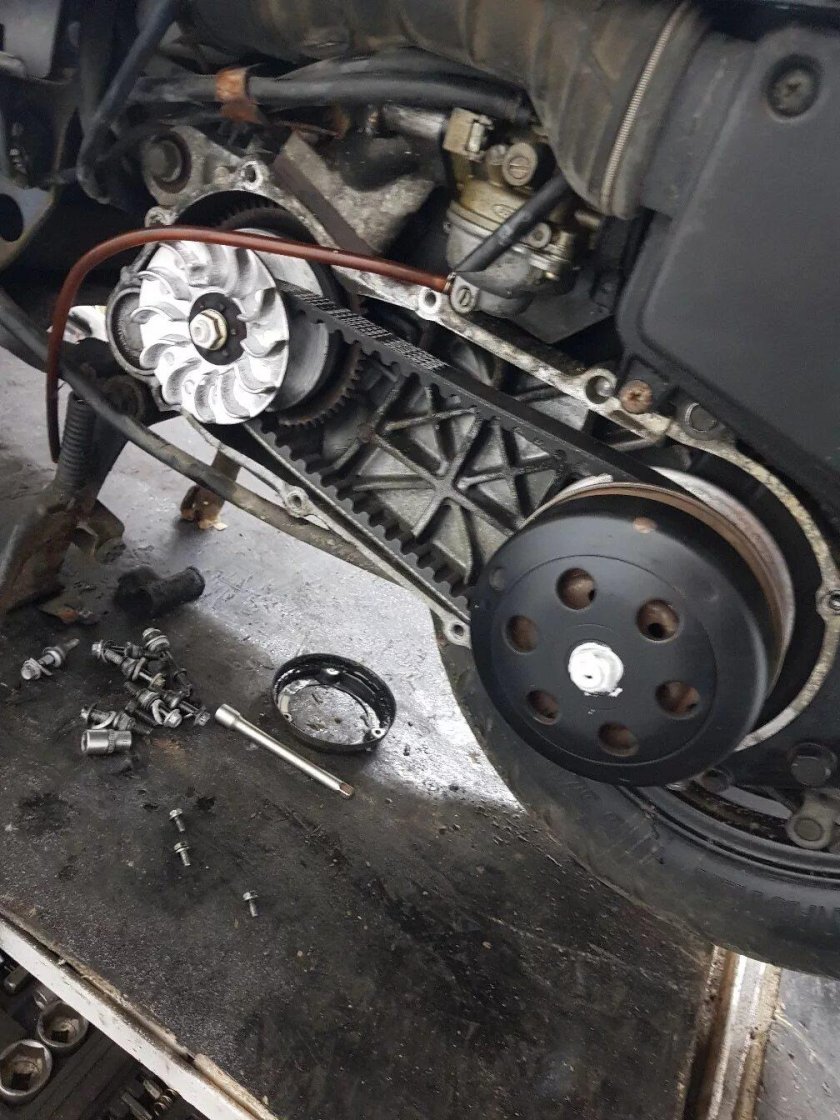 Вариатор на хонду лид 50