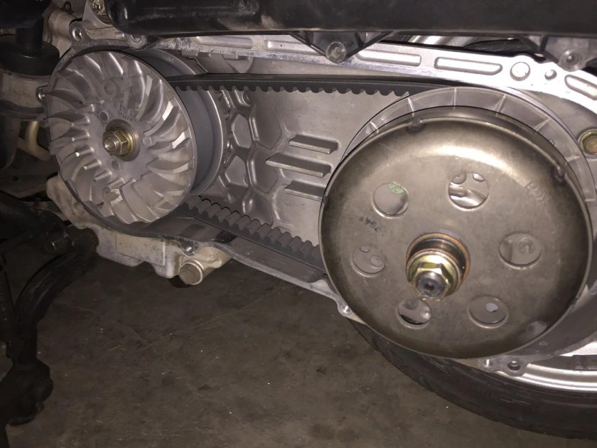 SYM GTS 300 вариатор малосси