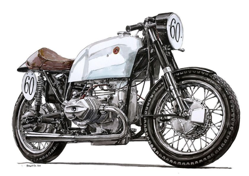 Мотоцикл Урал м77