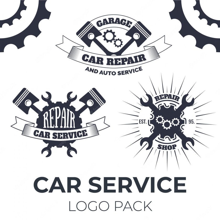 Логотип автомастерской