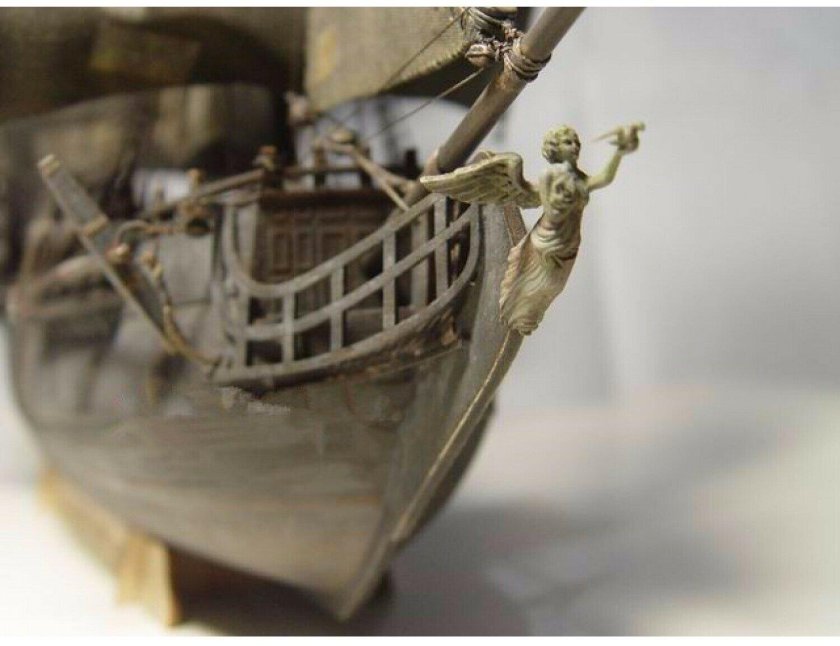 Корабль Джека воробья черная Жемчужина сборная модель