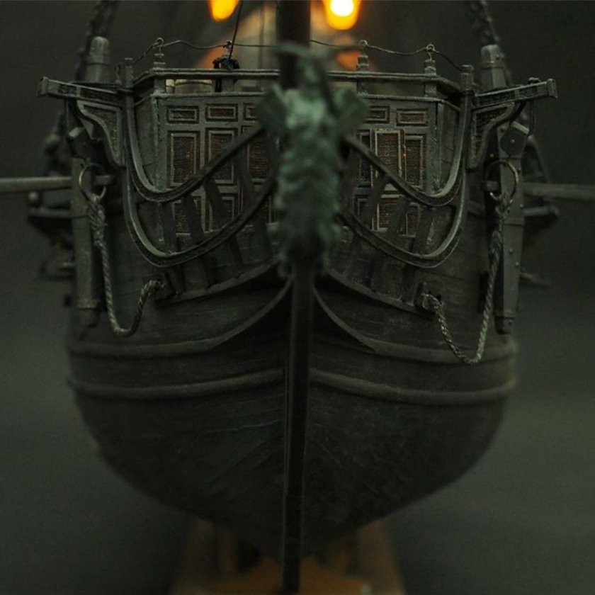 Чёрная Жемчужина корабль модель