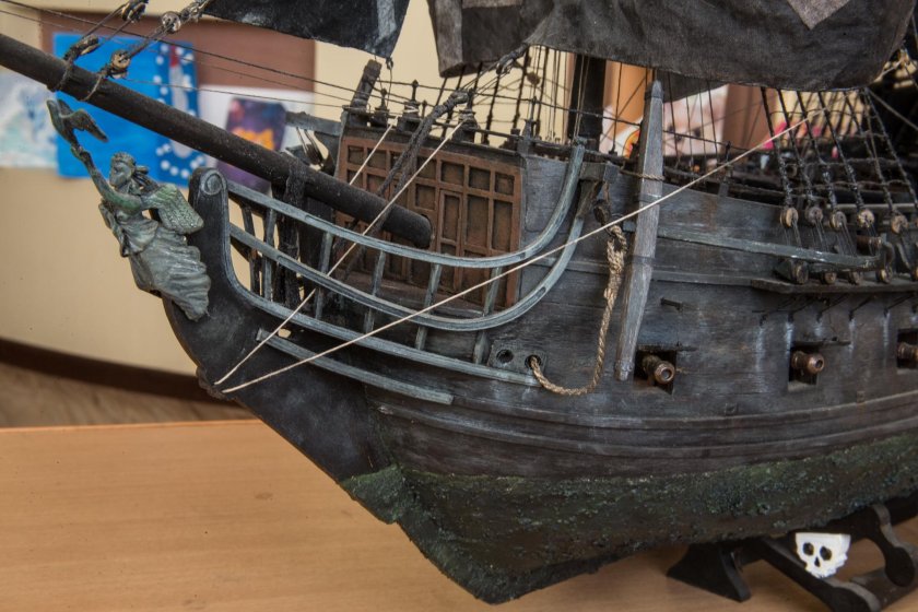 Чёрная Жемчужина корабль модель ДЕАГОСТИНИ