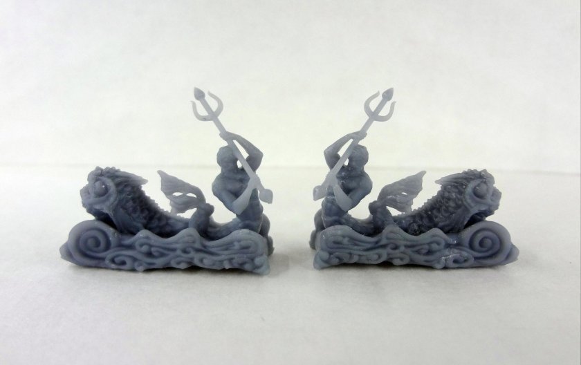 Тритоны для черной Жемчужины STL