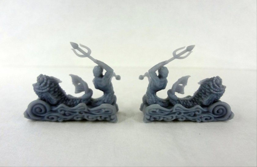 Посейдон из пластилина